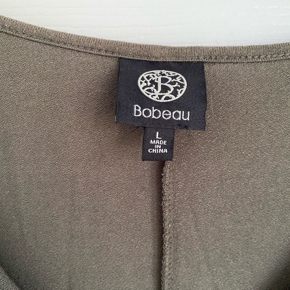 Bobeau Green Top Large - Picture 3 of 3